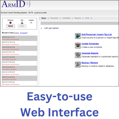 ACTS Essential - RFID Reader - ArmID